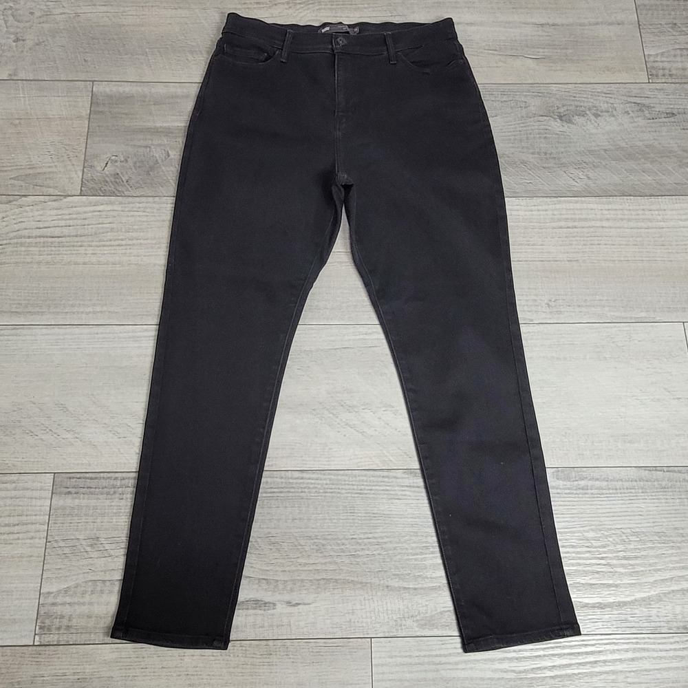 👖Vintage Levi's 512 Jeans Womens 16 (34x31) Black Perfectly Slimming Legging